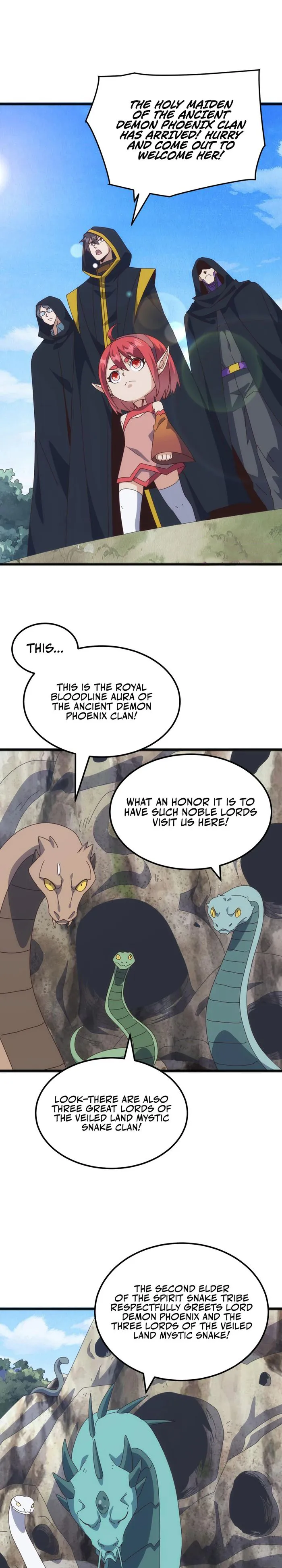 Domestication of Divine Beasts at the Beginning chapter 35 page 8
