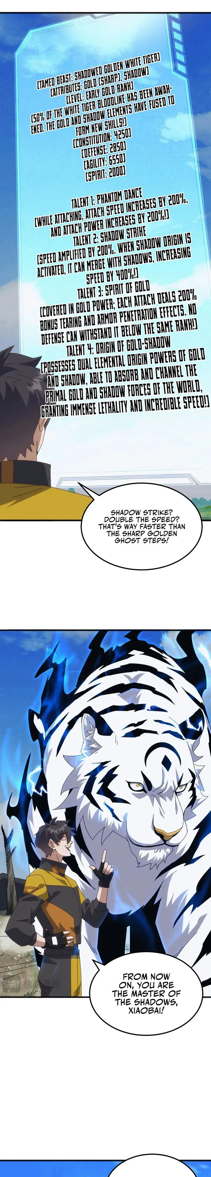 Domestication of Divine Beasts at the Beginning chapter 37 page 3