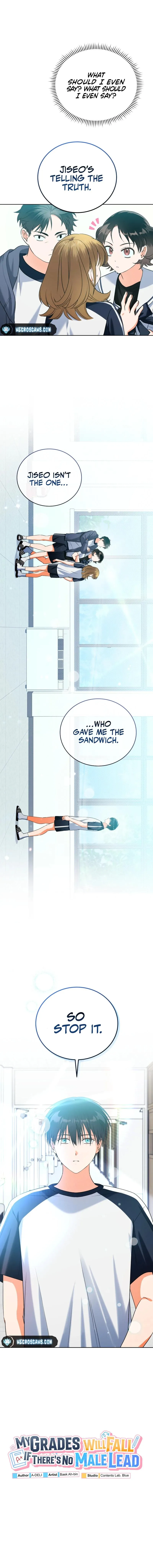 Without the Male Lead, My Grades Will Fall chapter 6 page 9