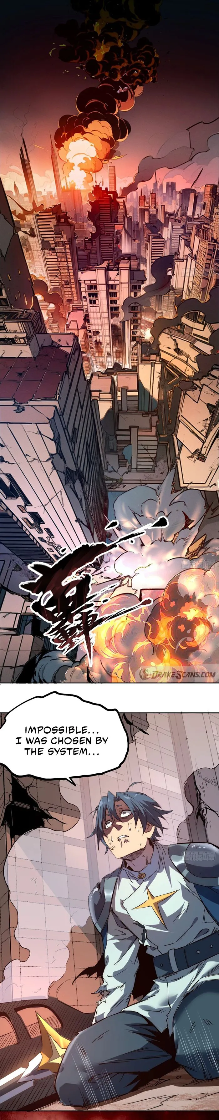 Invincibility Begins with a Broken Hand chapter 1 page 1