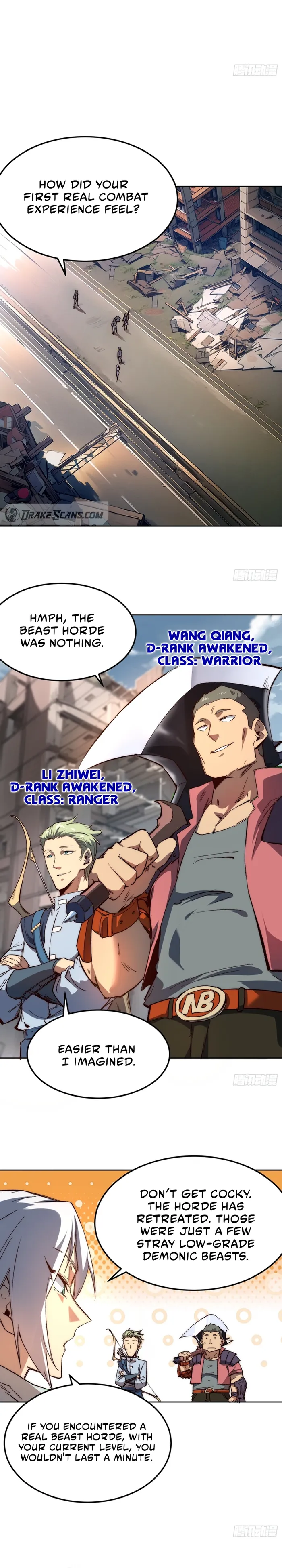 Invincibility Begins with a Broken Hand chapter 1 page 10