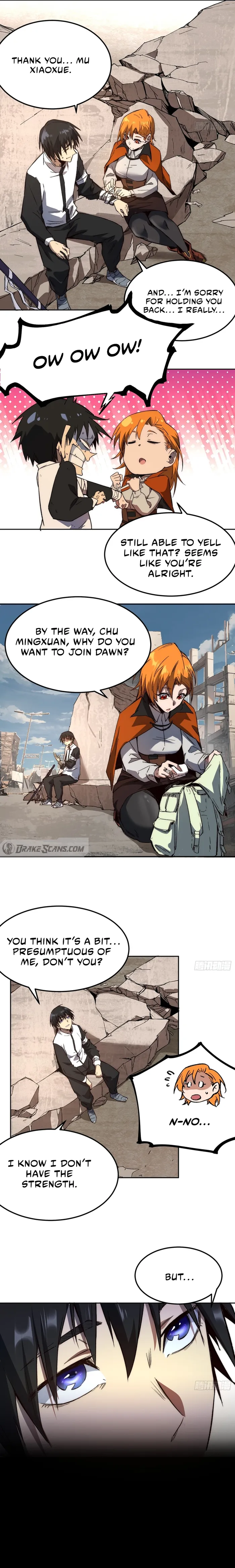 Invincibility Begins with a Broken Hand chapter 1 page 13