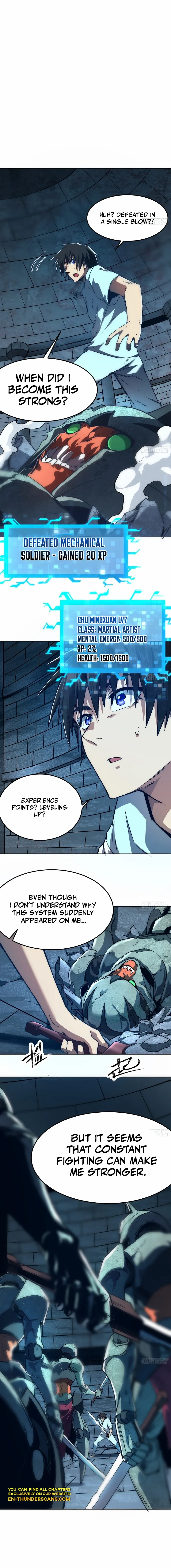 Invincibility Begins with a Broken Hand chapter 3 page 8