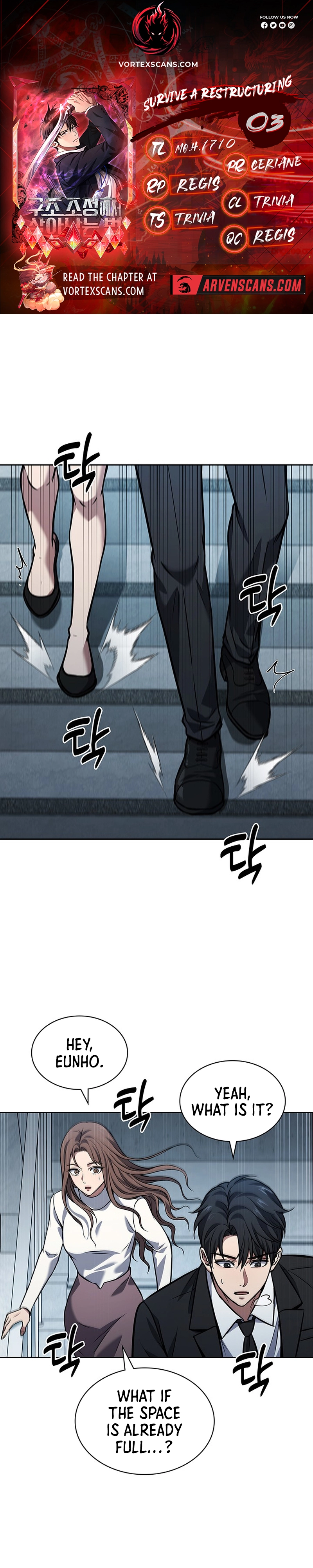 Survive a Restructuring chapter 3 page 1