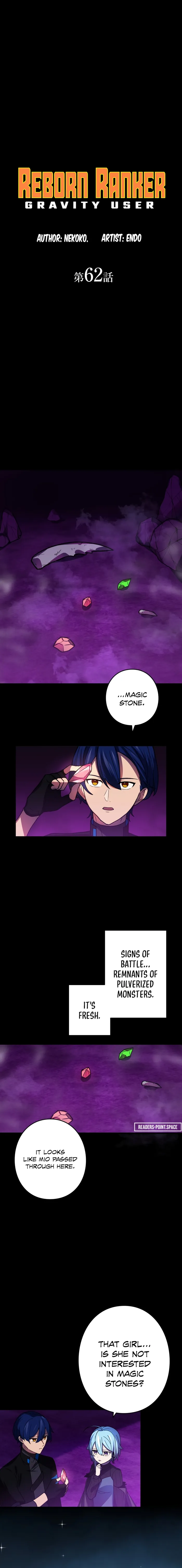 Reborn Ranker – Gravity User chapter 62 page 1