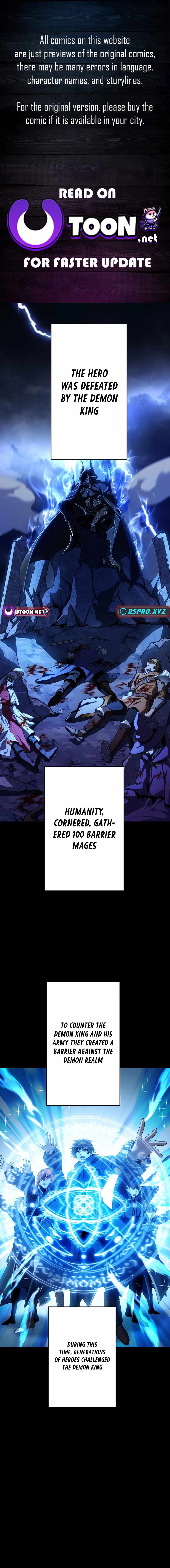 From Useless to Peerless: A Barrier Mage’s Journey chapter 1 page 1