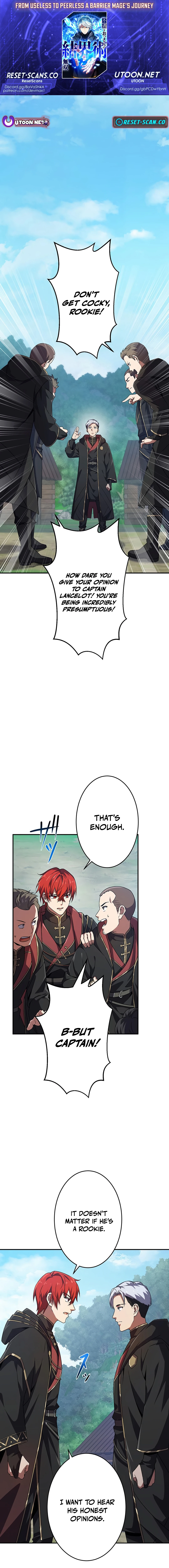 From Useless to Peerless: A Barrier Mage’s Journey chapter 14 page 1