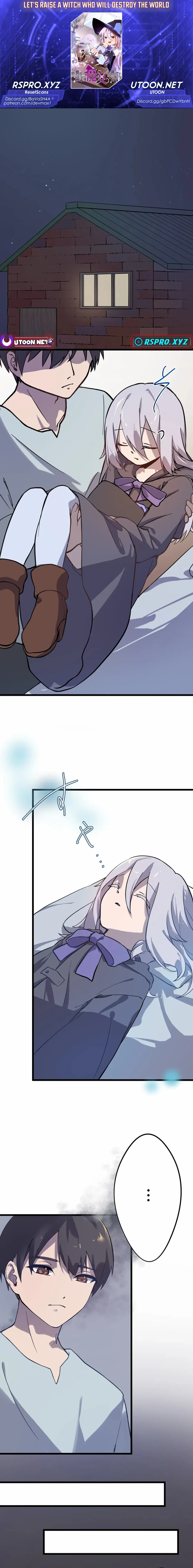 Let’s raise a witch who will destroy the world chapter 2 page 1