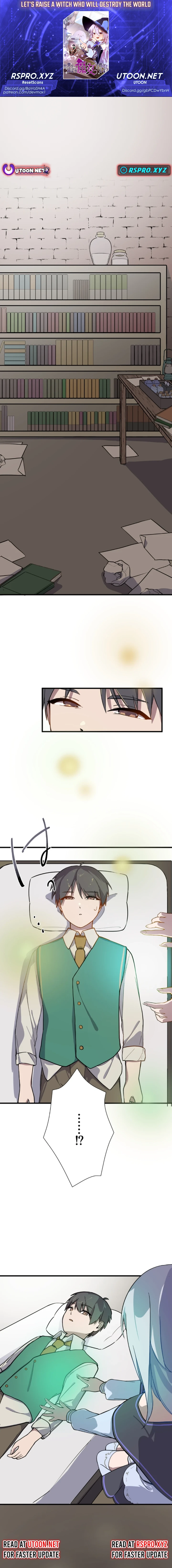 Let’s raise a witch who will destroy the world chapter 6 page 1