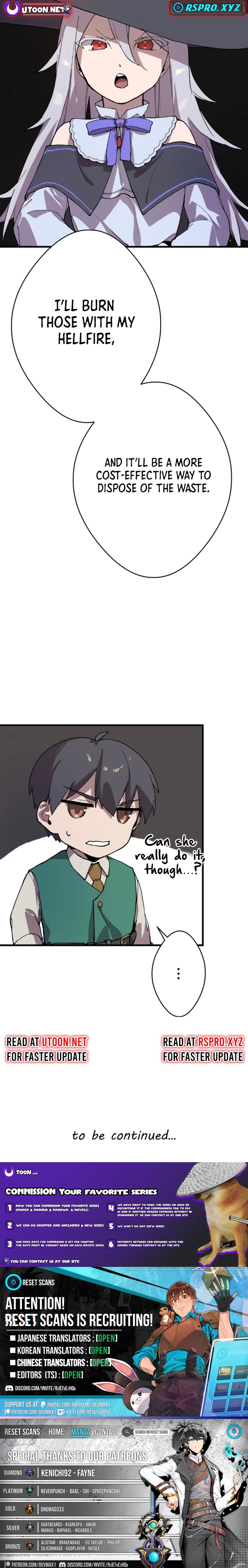 Let’s raise a witch who will destroy the world chapter 8 page 20