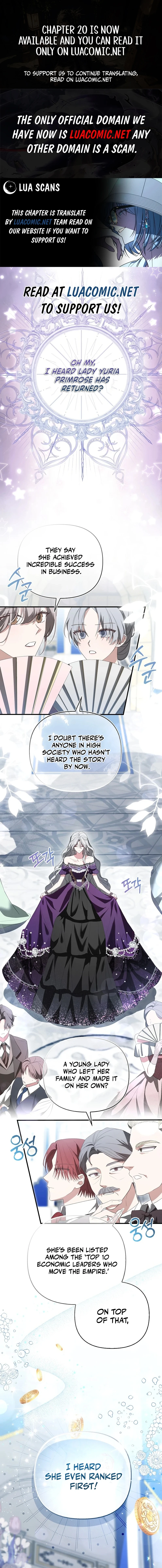 The Villainess Hides Her Wealth chapter 1 page 1