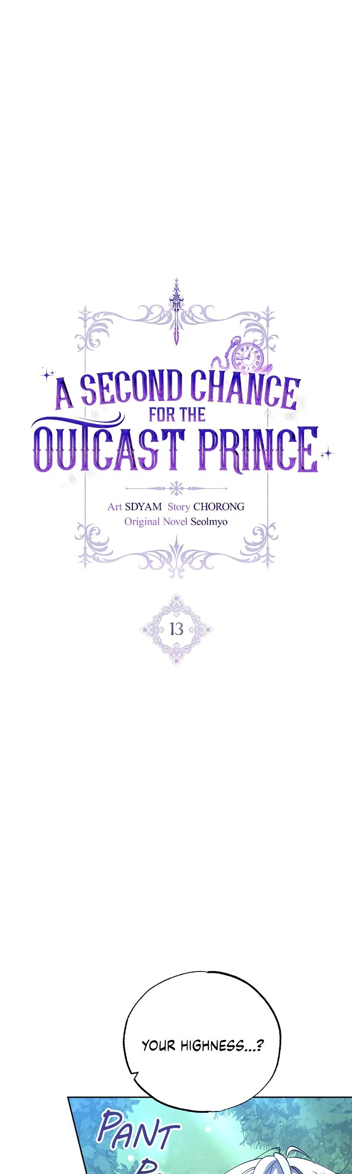 A Second Chance For The Outcast Prince chapter 13 page 1