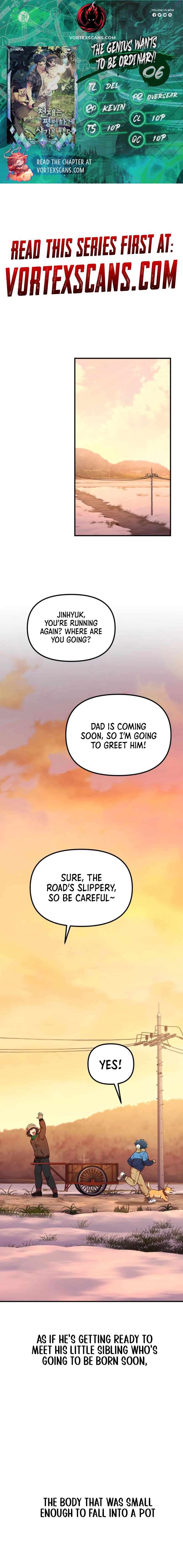 The Genius Wants To Be Ordinary! chapter 6 page 1