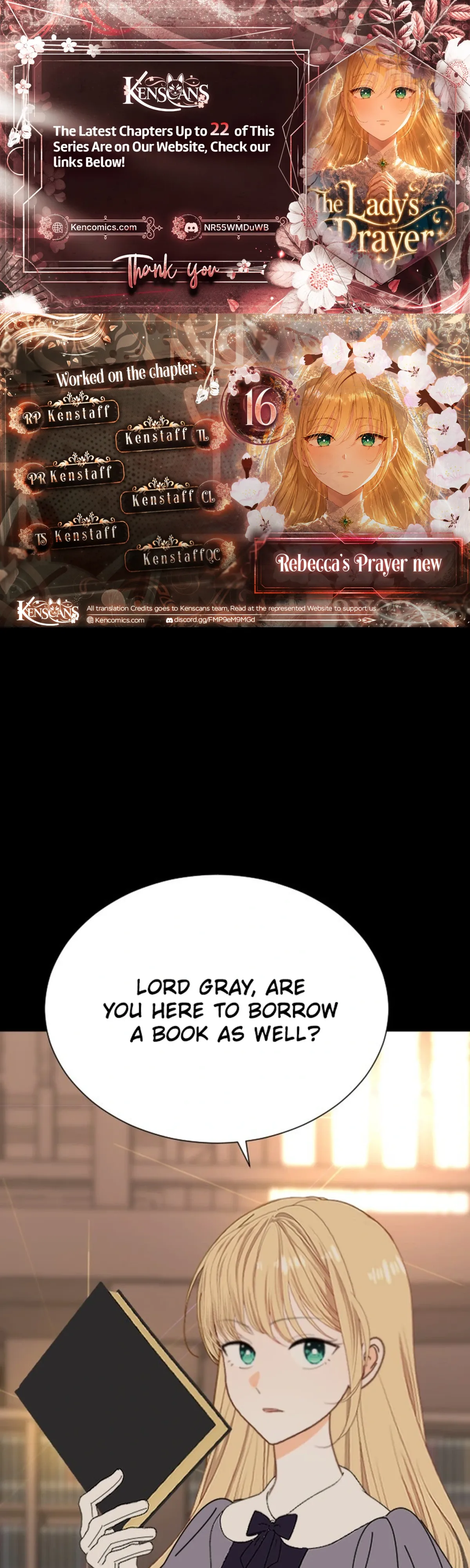 Rebecca’s Prayer chapter 16 page 1