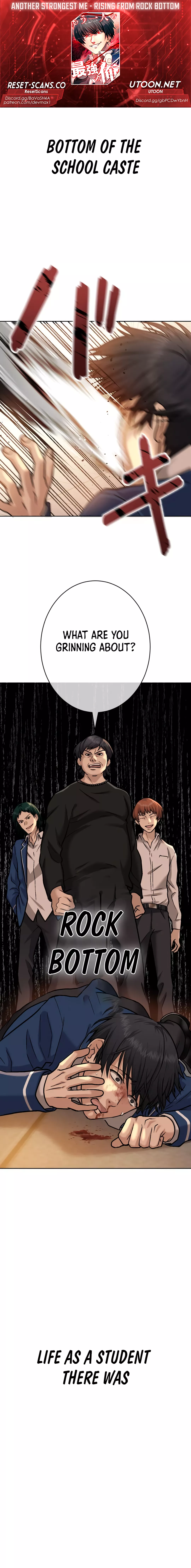 Another Strongest Me – Rising from Rock Bottom chapter 1 page 1