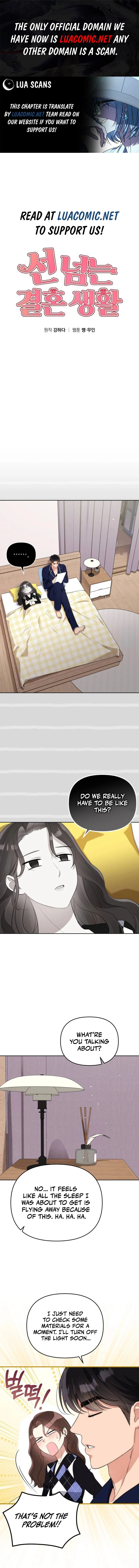 A Married Life That Crosses the Line chapter 8 page 1