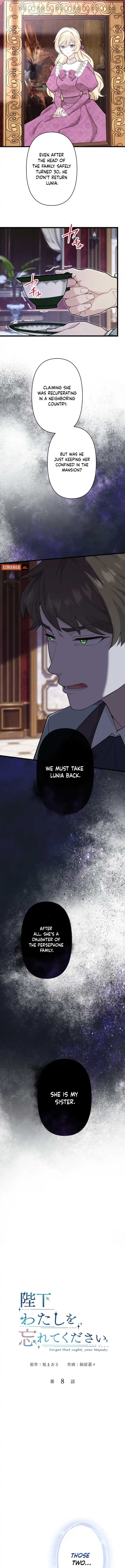 Forget That Night, Your Majesty chapter 8 page 2
