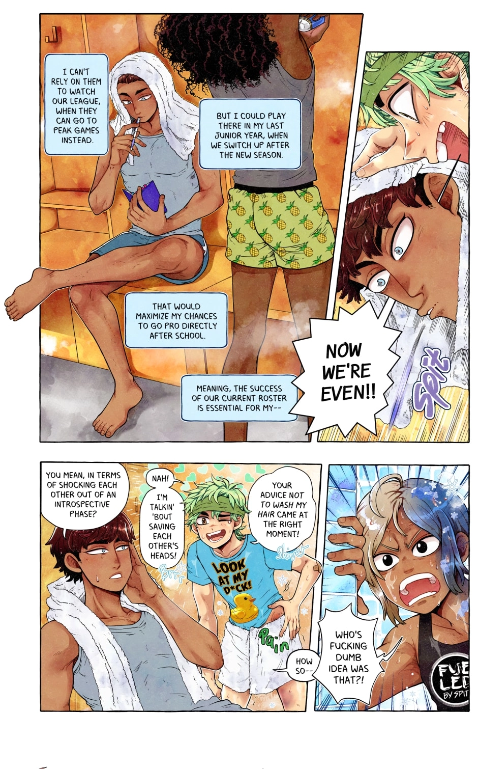 My bias gets on the last train chapter 100 page 3