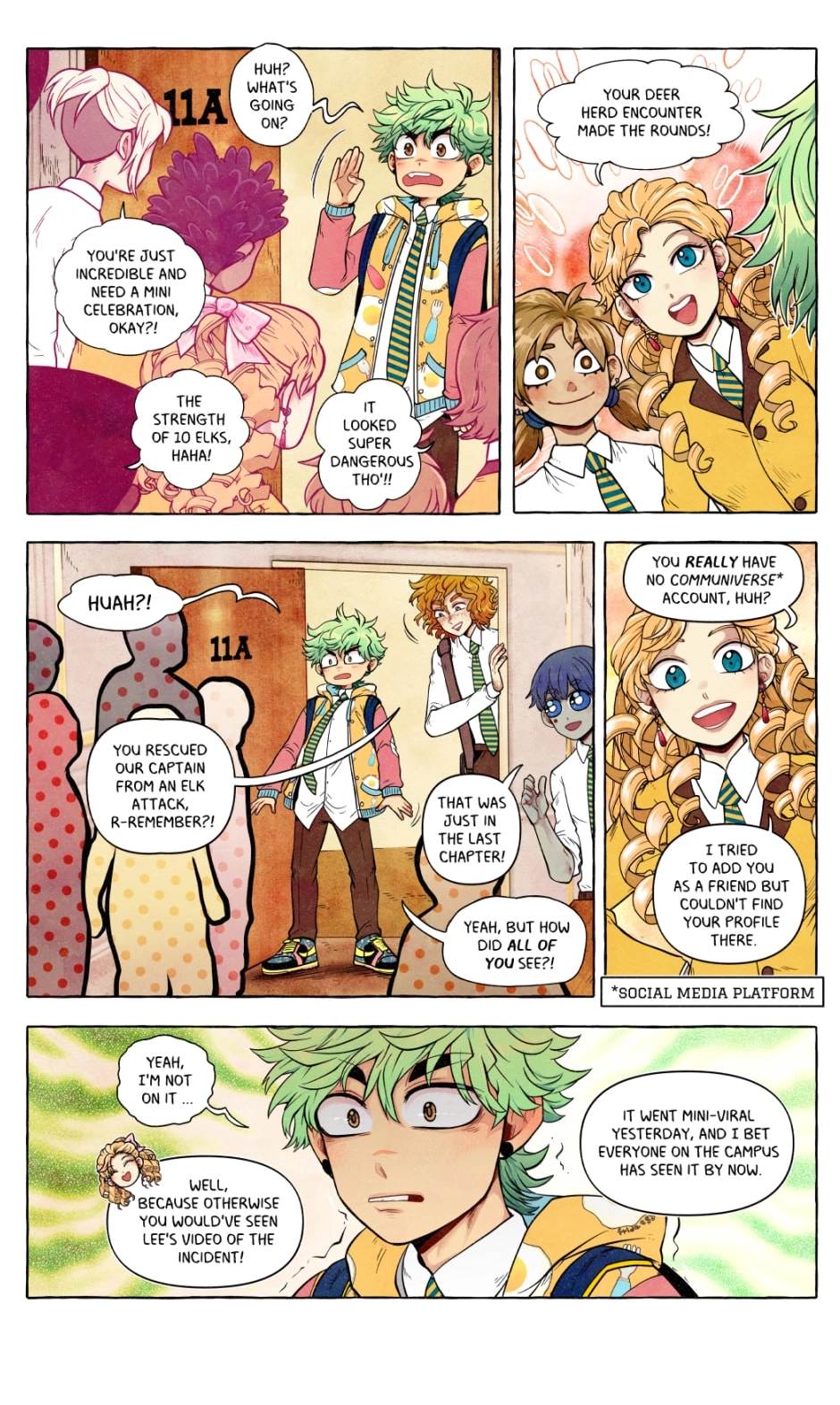 My bias gets on the last train chapter 110 page 3