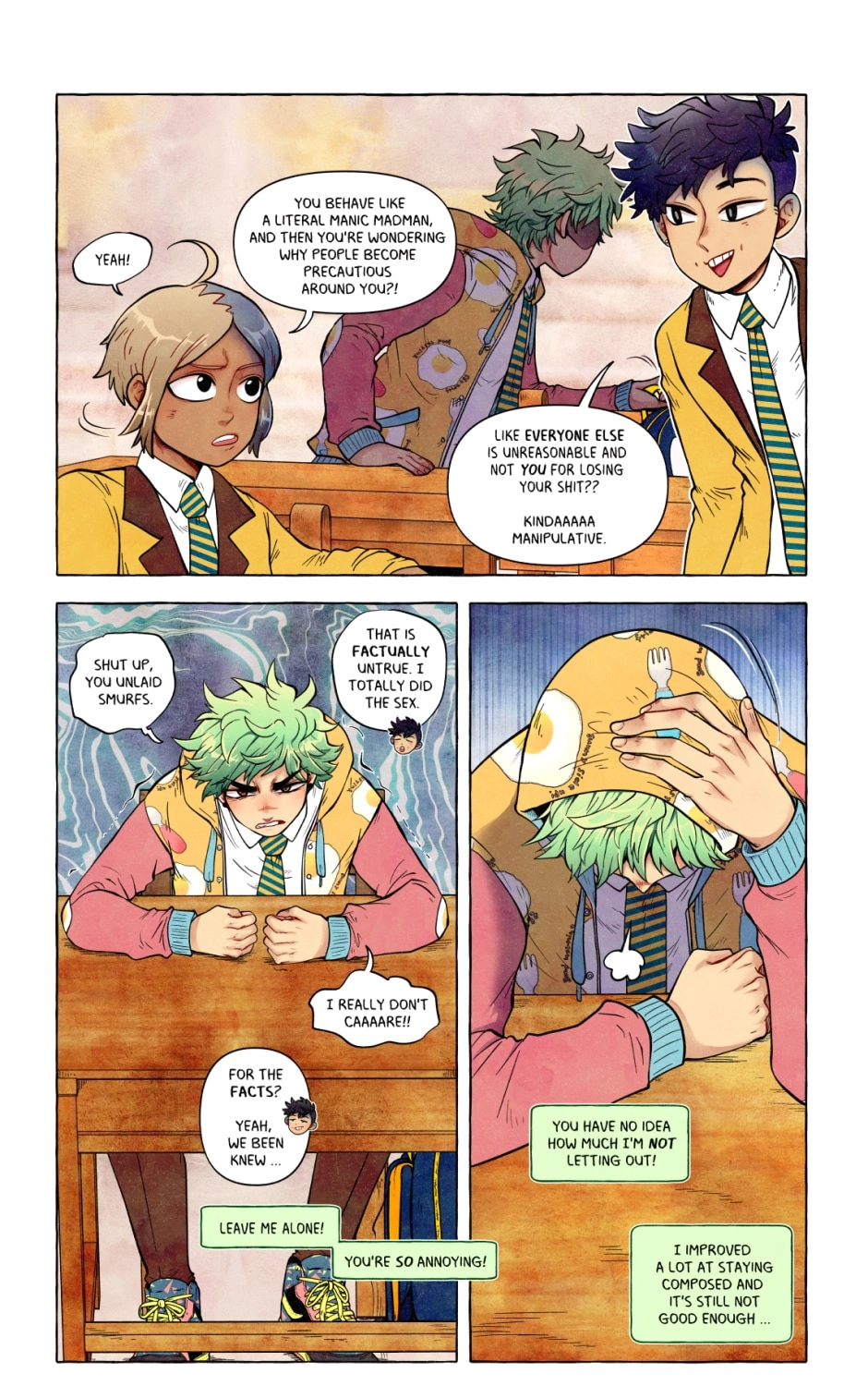 My bias gets on the last train chapter 112 page 1