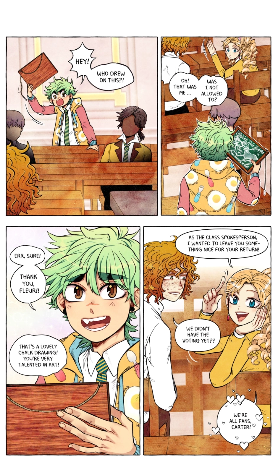 My bias gets on the last train chapter 113 page 1