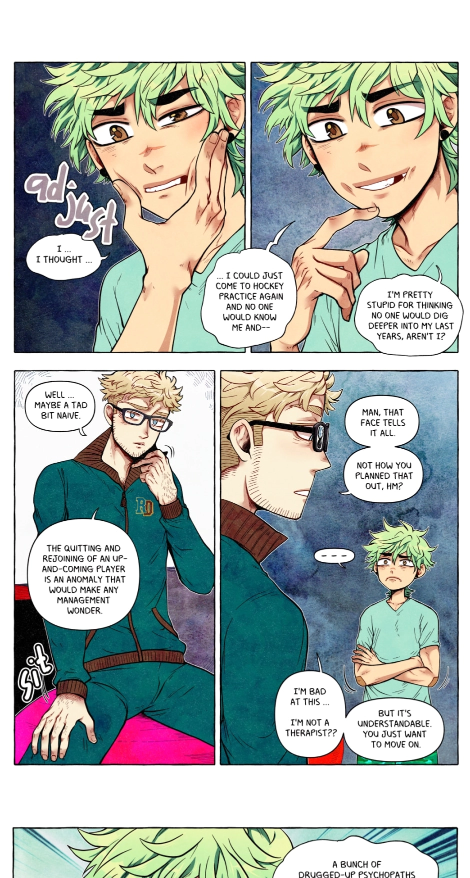 My bias gets on the last train chapter 118 page 1