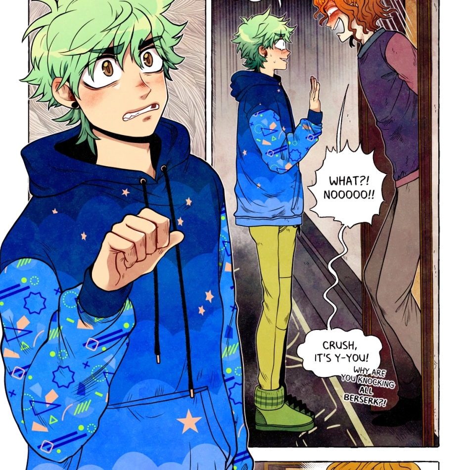 My bias gets on the last train chapter 128 page 6