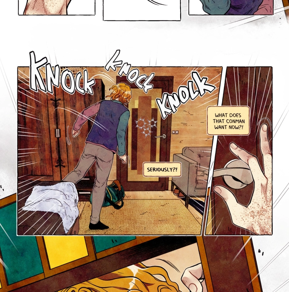 My bias gets on the last train chapter 128 page 4