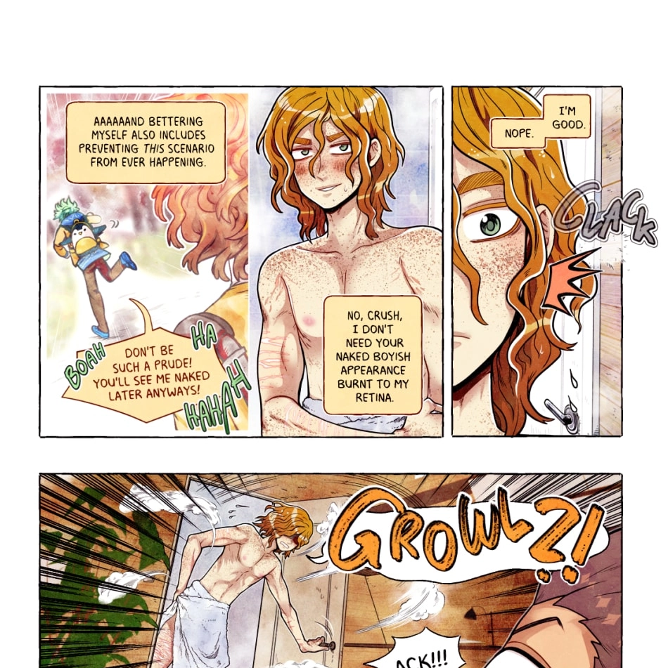 My bias gets on the last train chapter 128 page 1