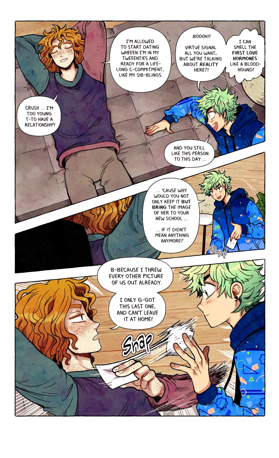 My bias gets on the last train chapter 132 page 4
