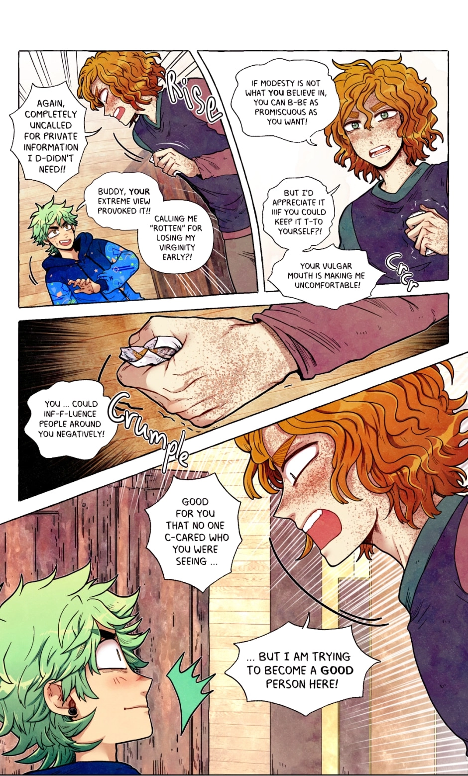 My bias gets on the last train chapter 134 page 1