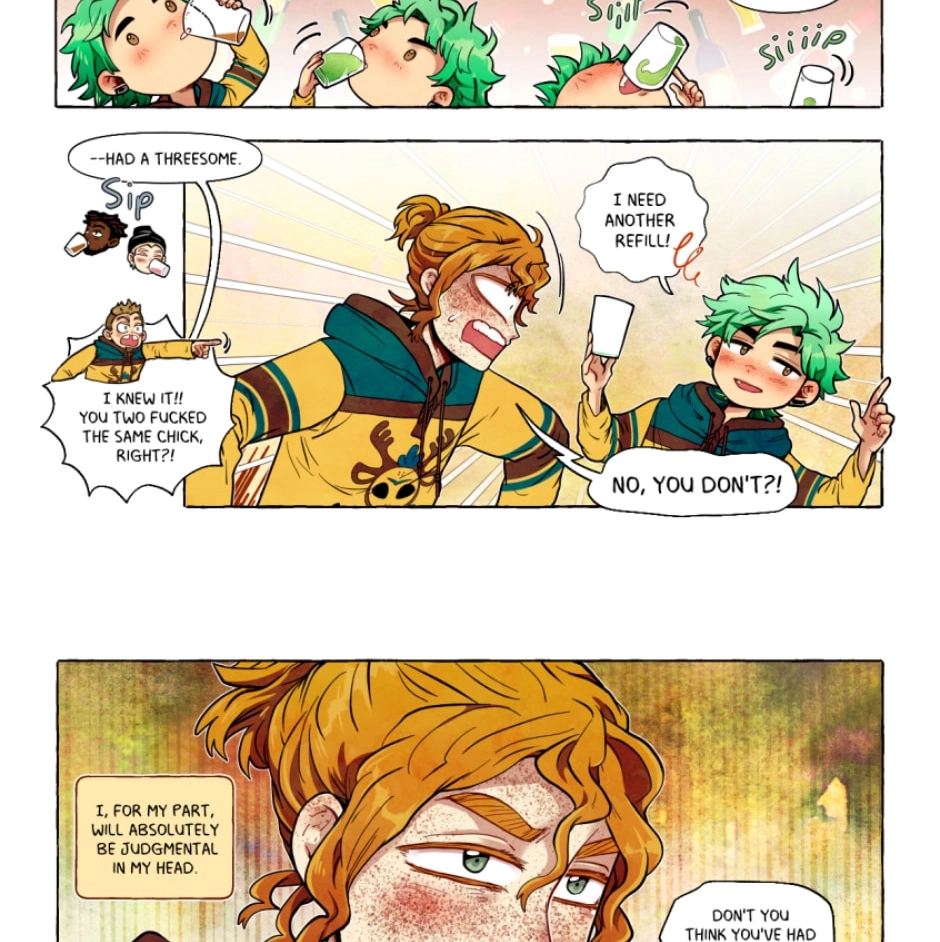 My bias gets on the last train chapter 150 page 3