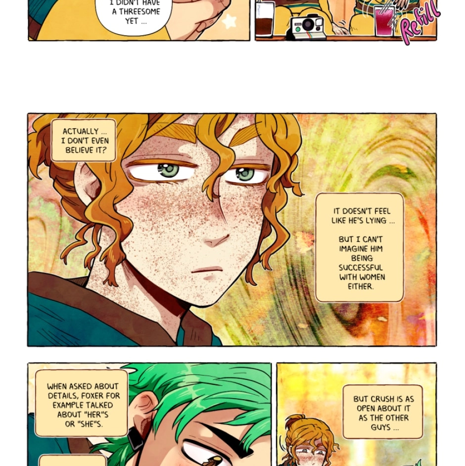 My bias gets on the last train chapter 150 page 5