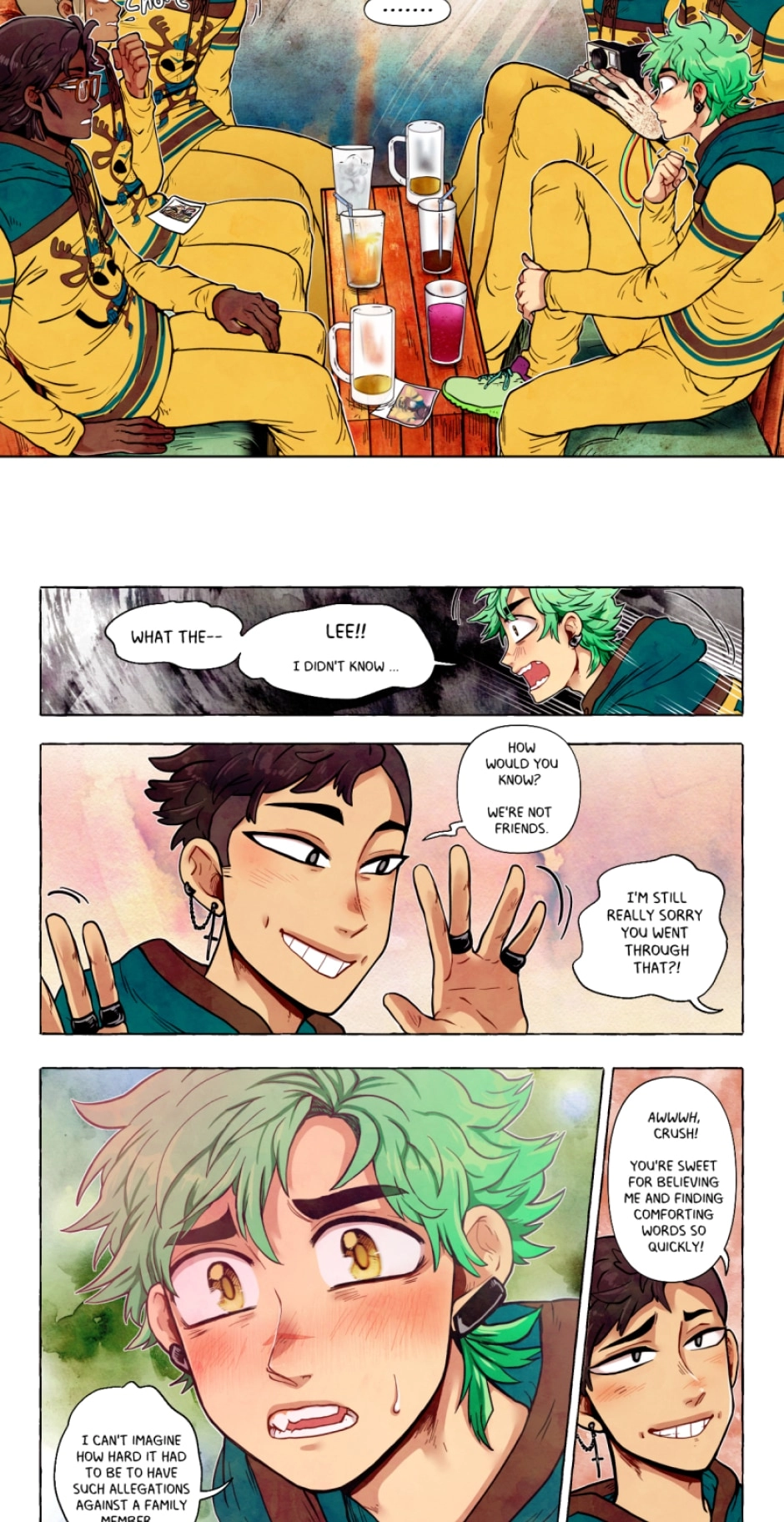 My bias gets on the last train chapter 151 page 5