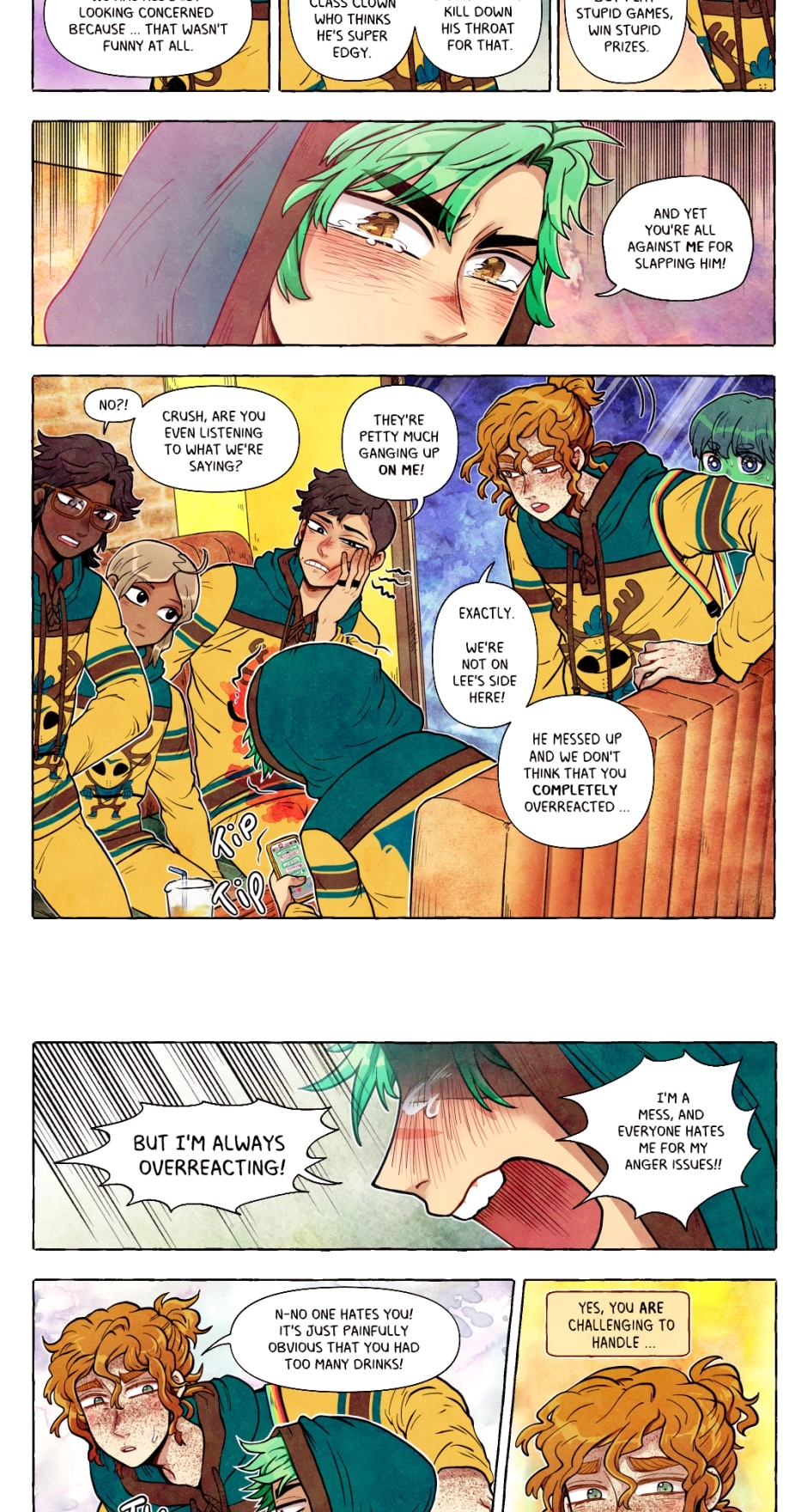 My bias gets on the last train chapter 152 page 4
