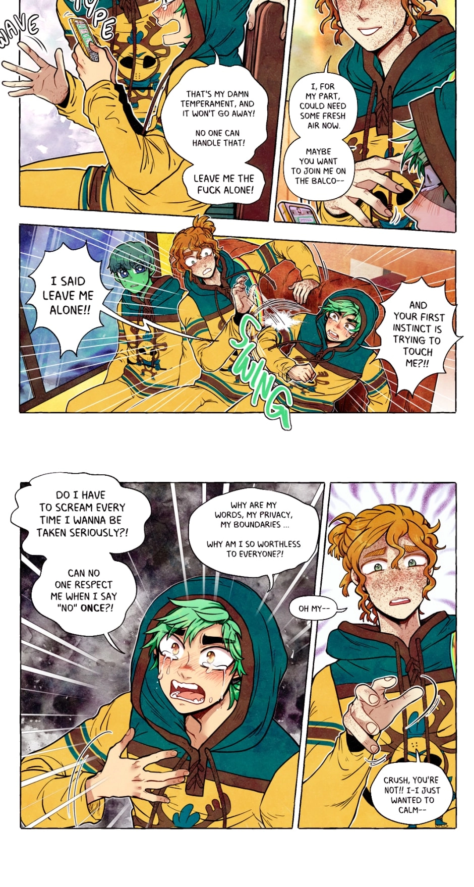 My bias gets on the last train chapter 152 page 5