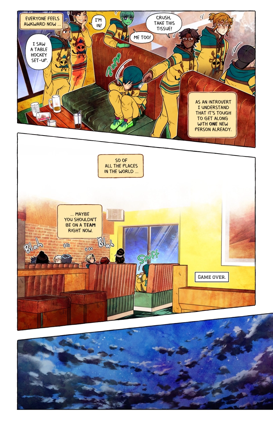 My bias gets on the last train chapter 153 page 5