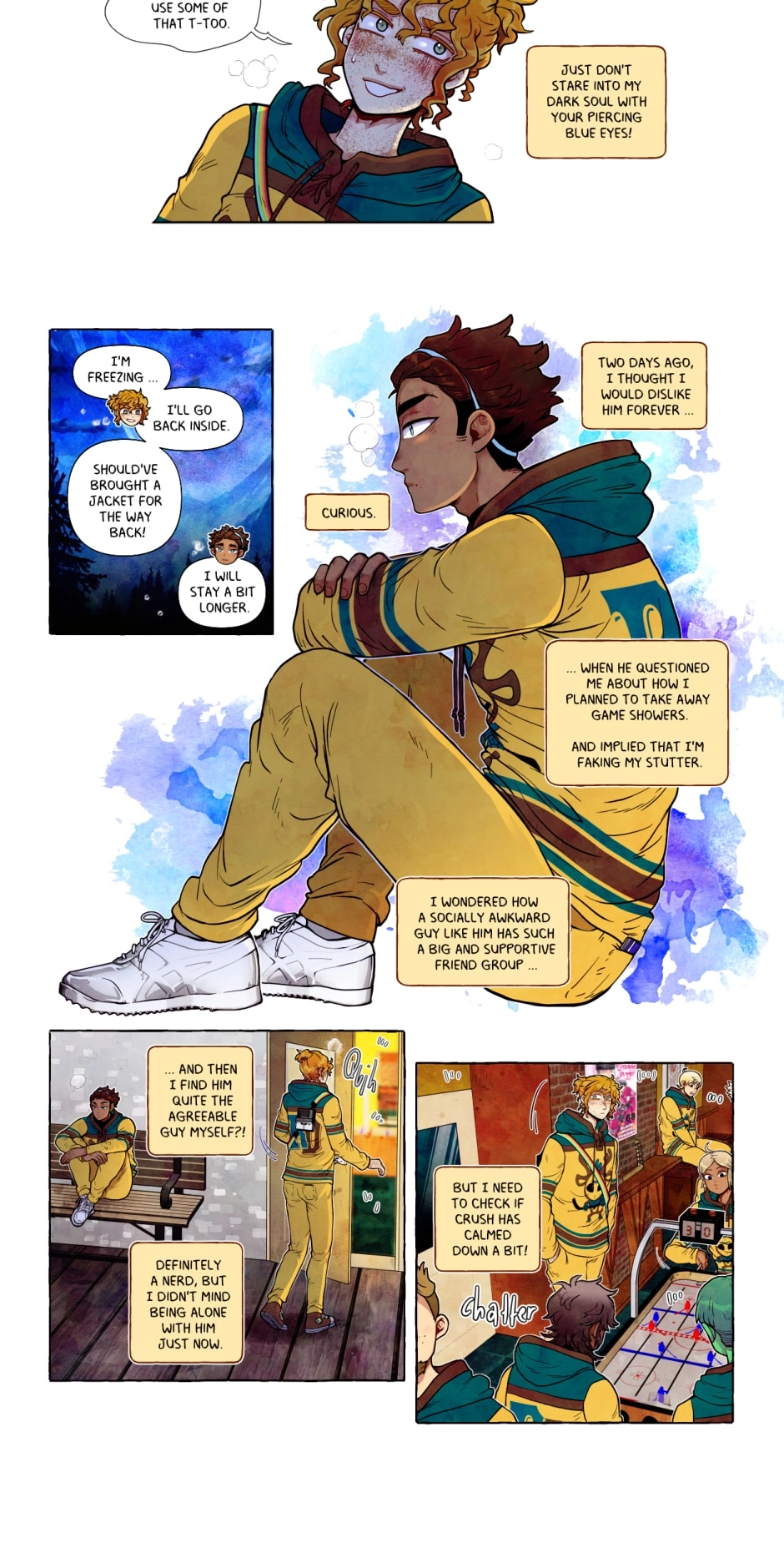 My bias gets on the last train chapter 155 page 4