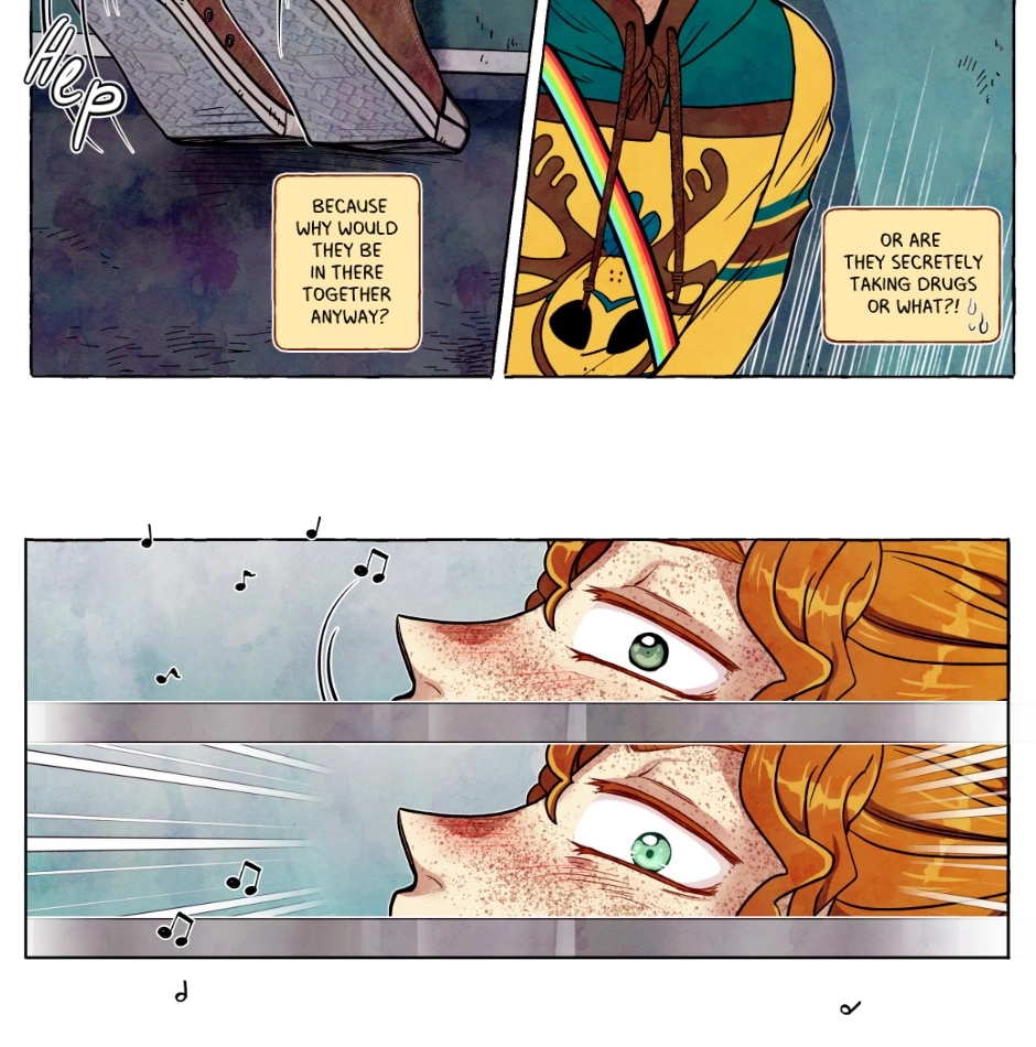 My bias gets on the last train chapter 156 page 7