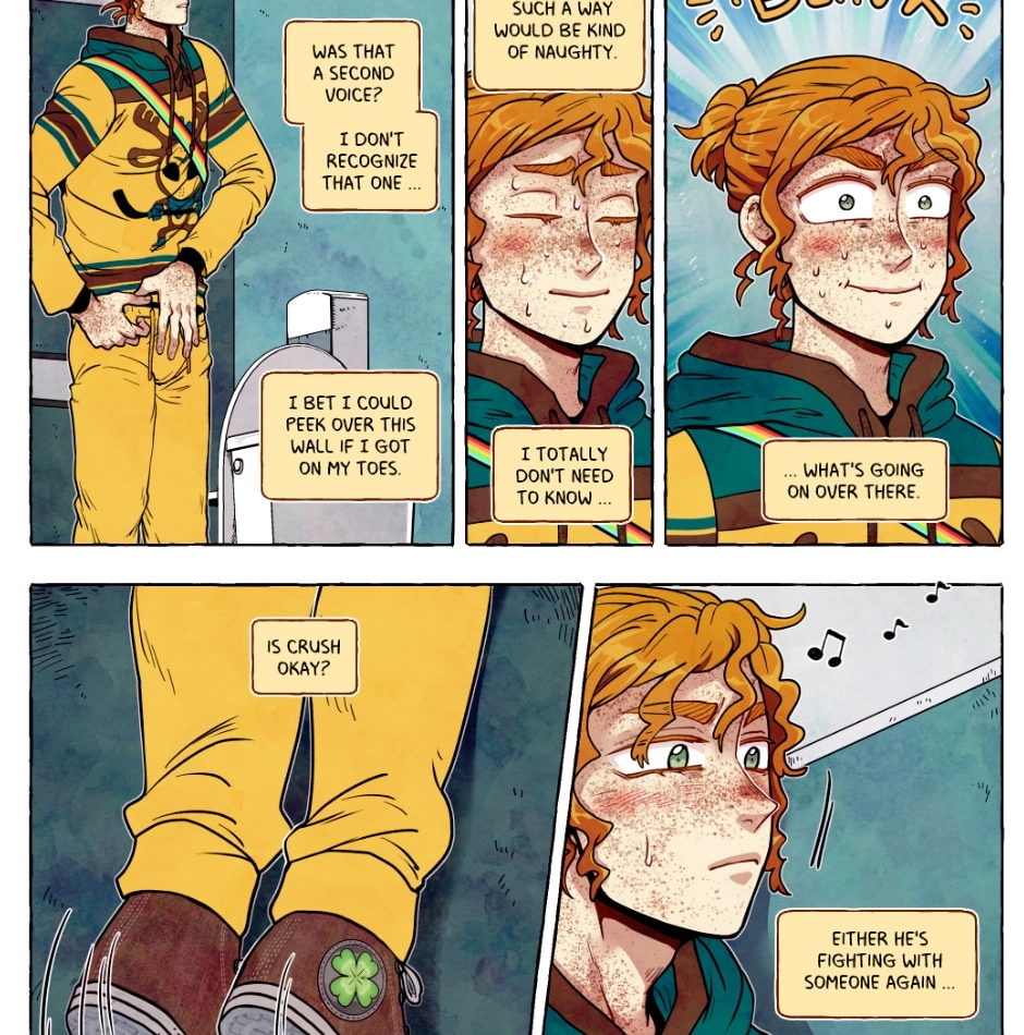 My bias gets on the last train chapter 156 page 6
