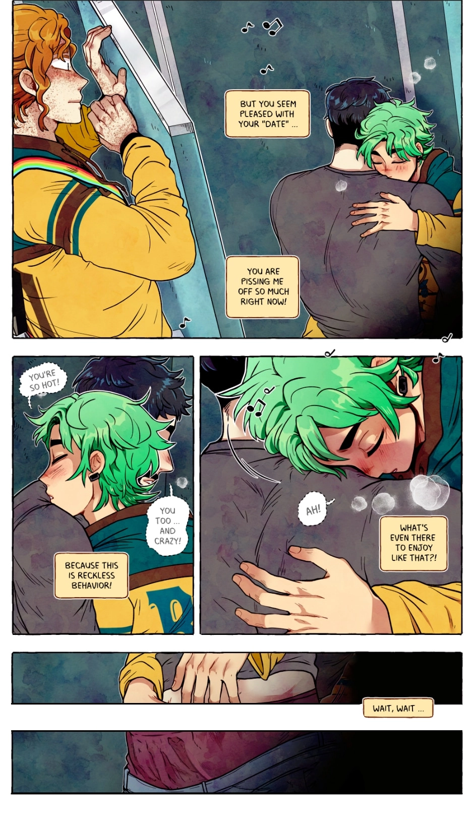 My bias gets on the last train chapter 157 page 4