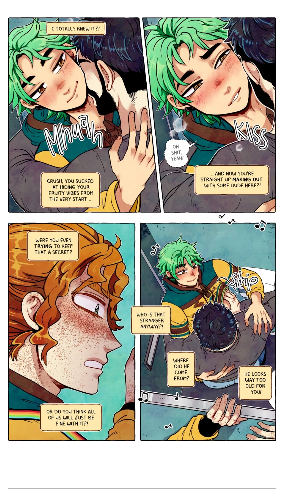 My bias gets on the last train chapter 157 page 3