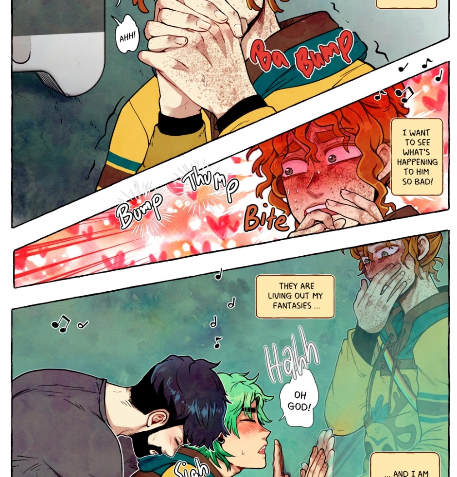 My bias gets on the last train chapter 158 page 9