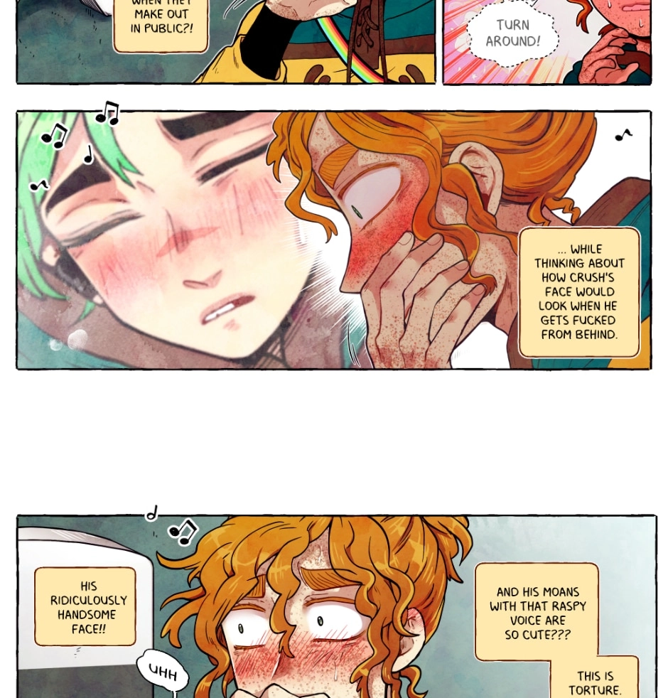 My bias gets on the last train chapter 158 page 8