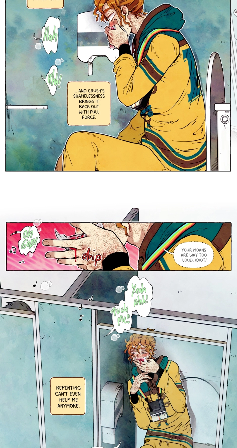 My bias gets on the last train chapter 159 page 8