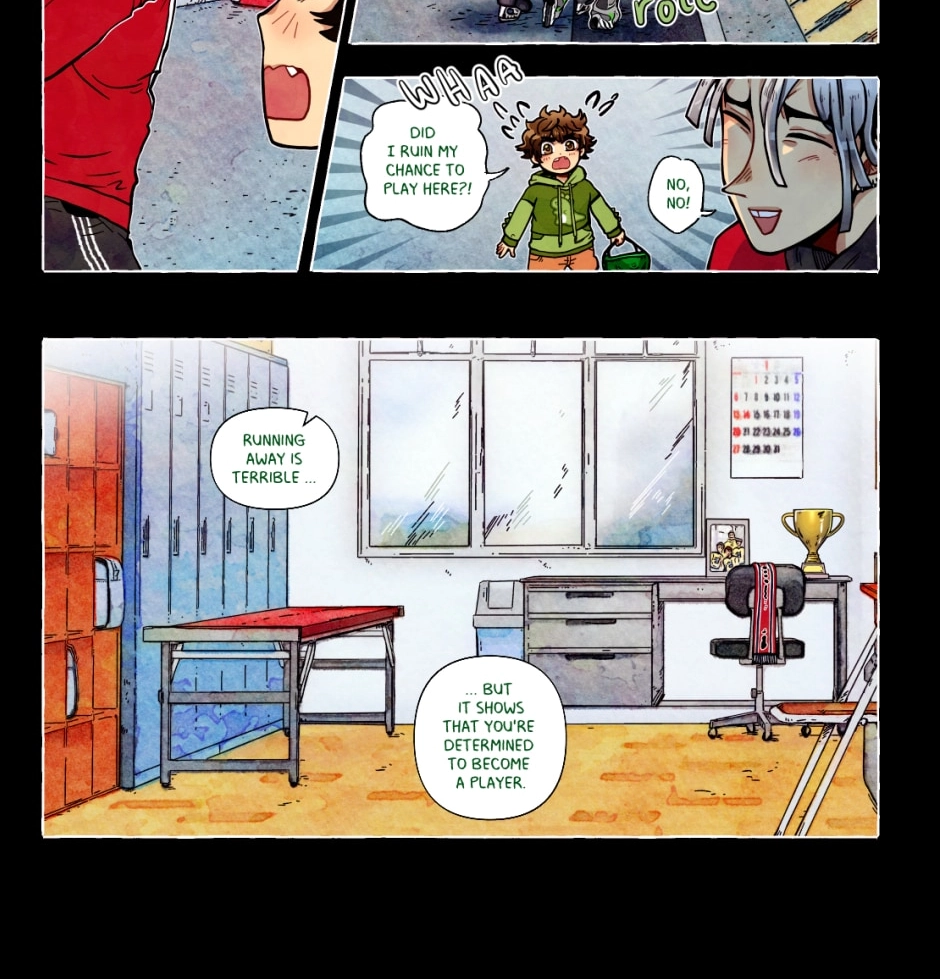 My bias gets on the last train chapter 162 page 9