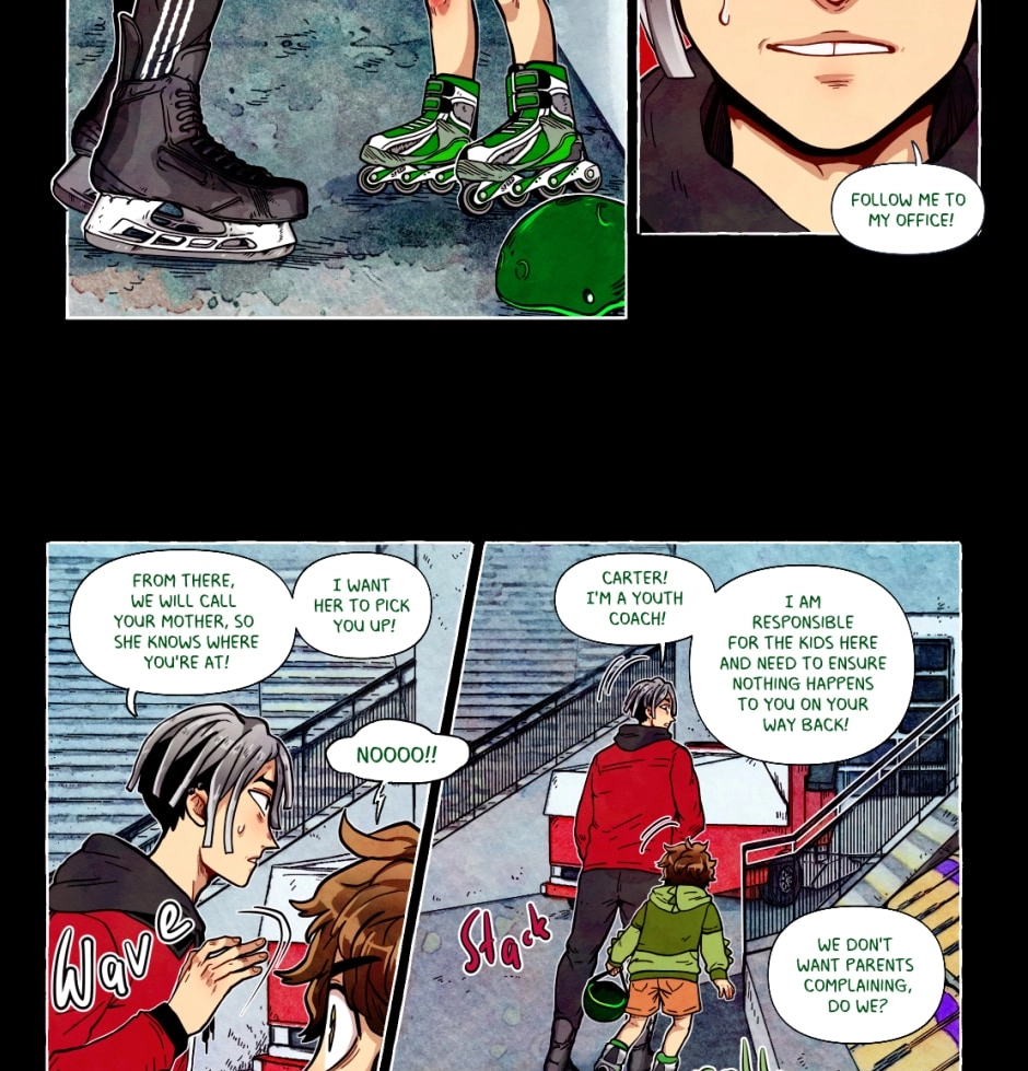 My bias gets on the last train chapter 162 page 8