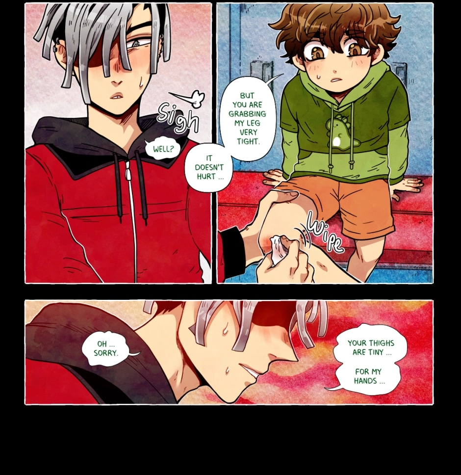 My bias gets on the last train chapter 163 page 9