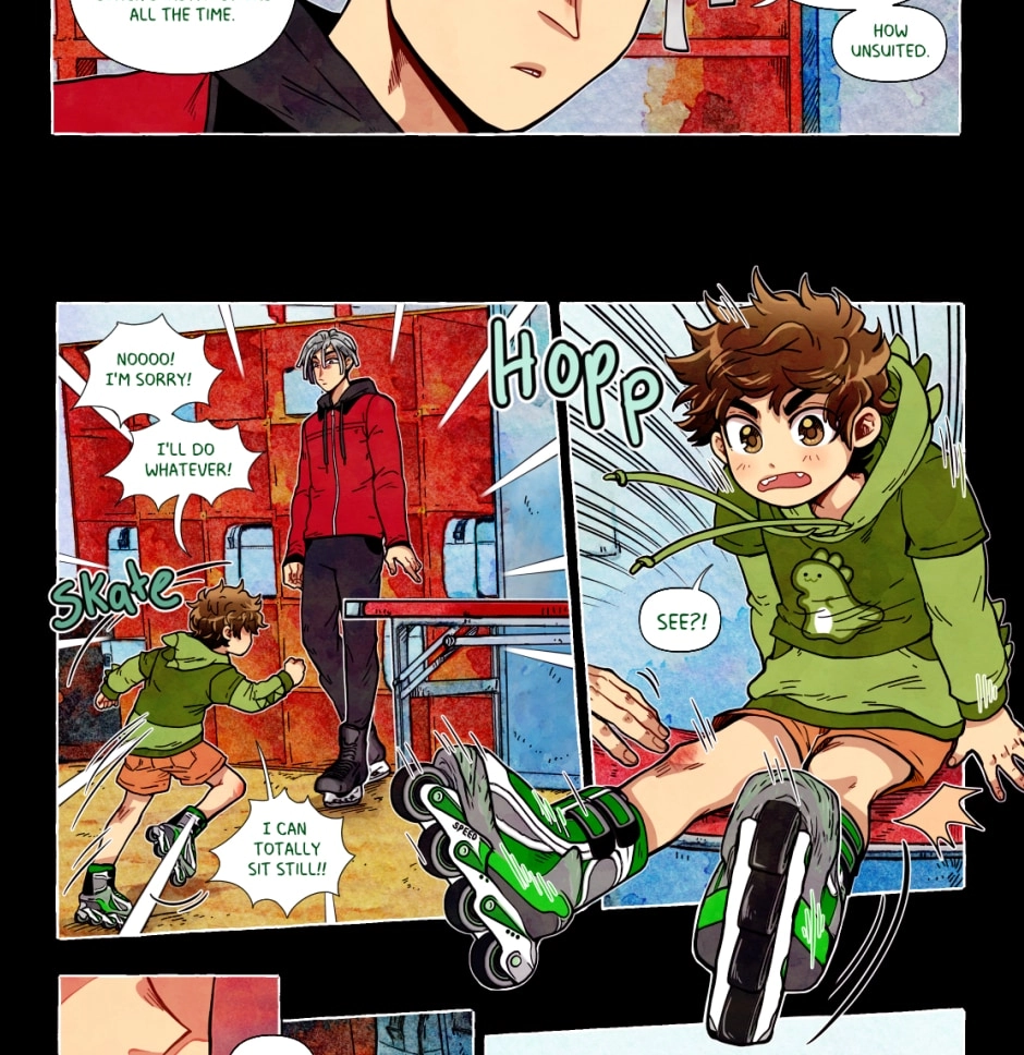 My bias gets on the last train chapter 163 page 5