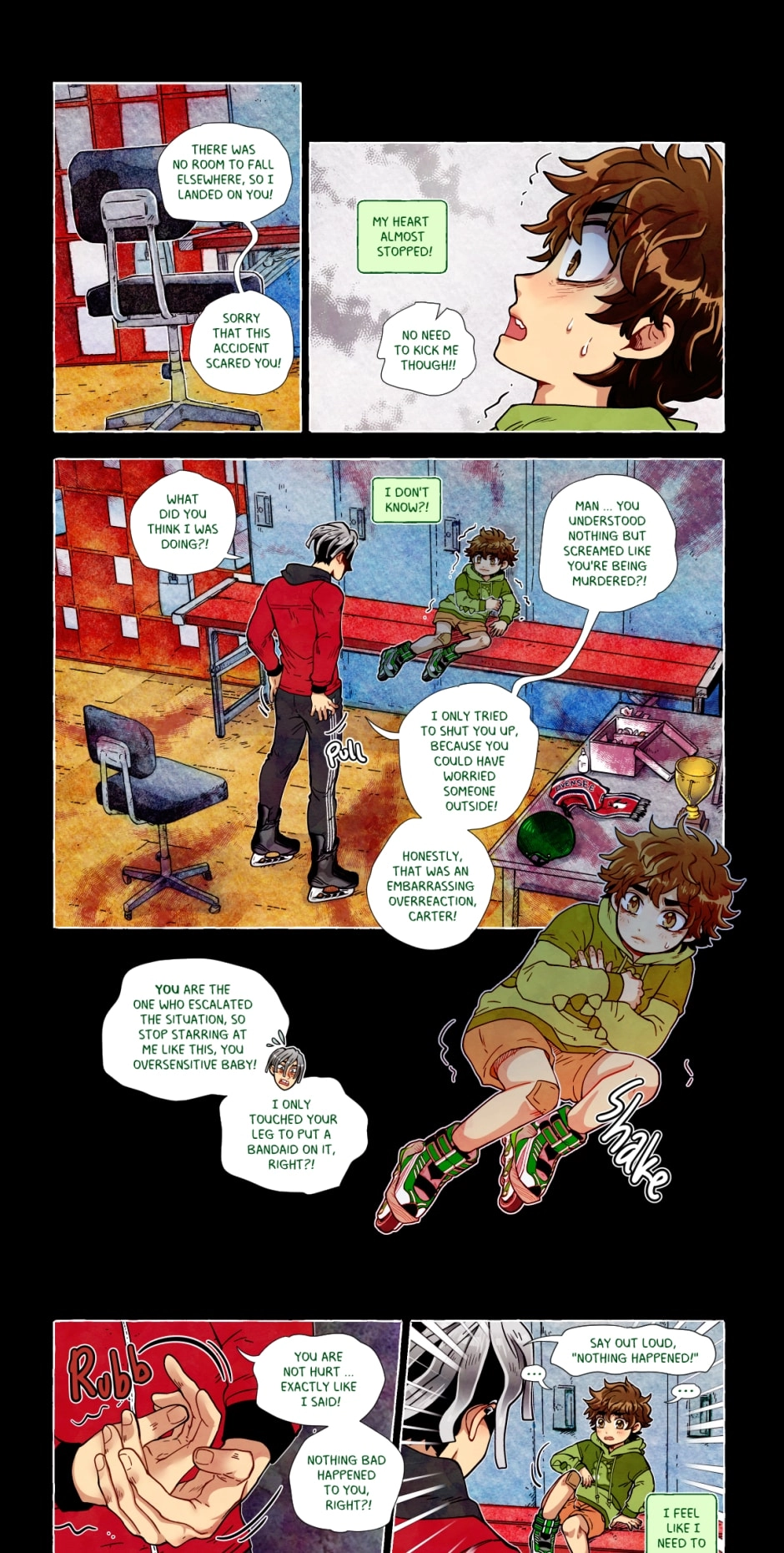 My bias gets on the last train chapter 165 page 2